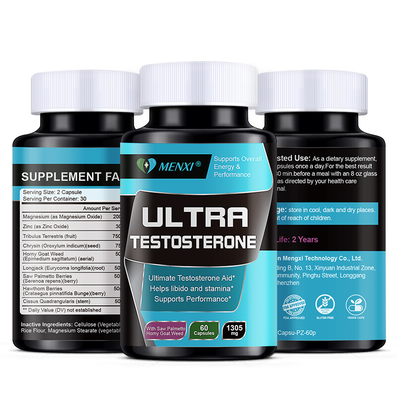 #1 Testosterone Booster, Male Enhancement Muscle Strength & Growth Boost Energy