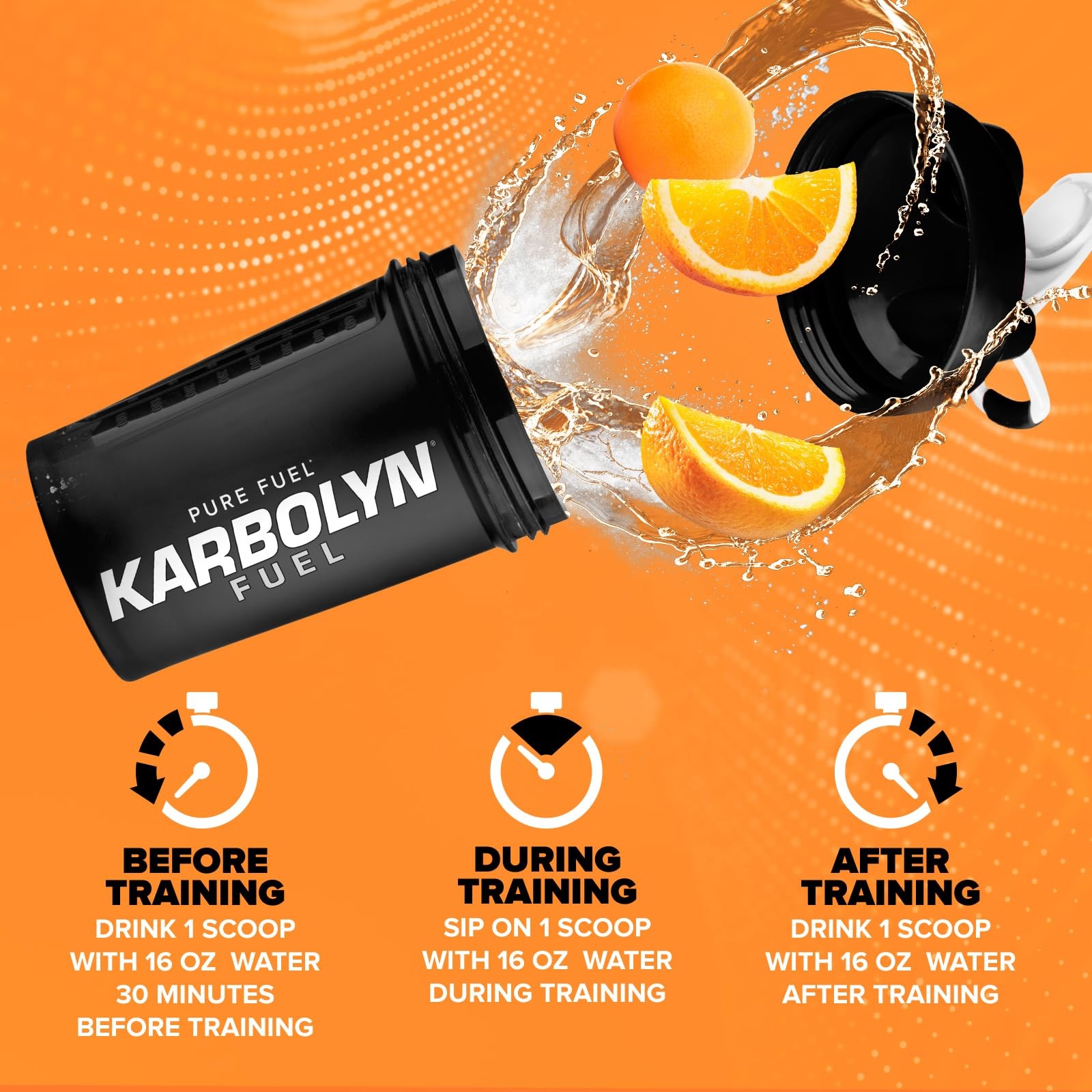 EFX Sports Karbolyn Fuel | FastAbsorbing Carbohydrate Powder | Carb Load, Sus…