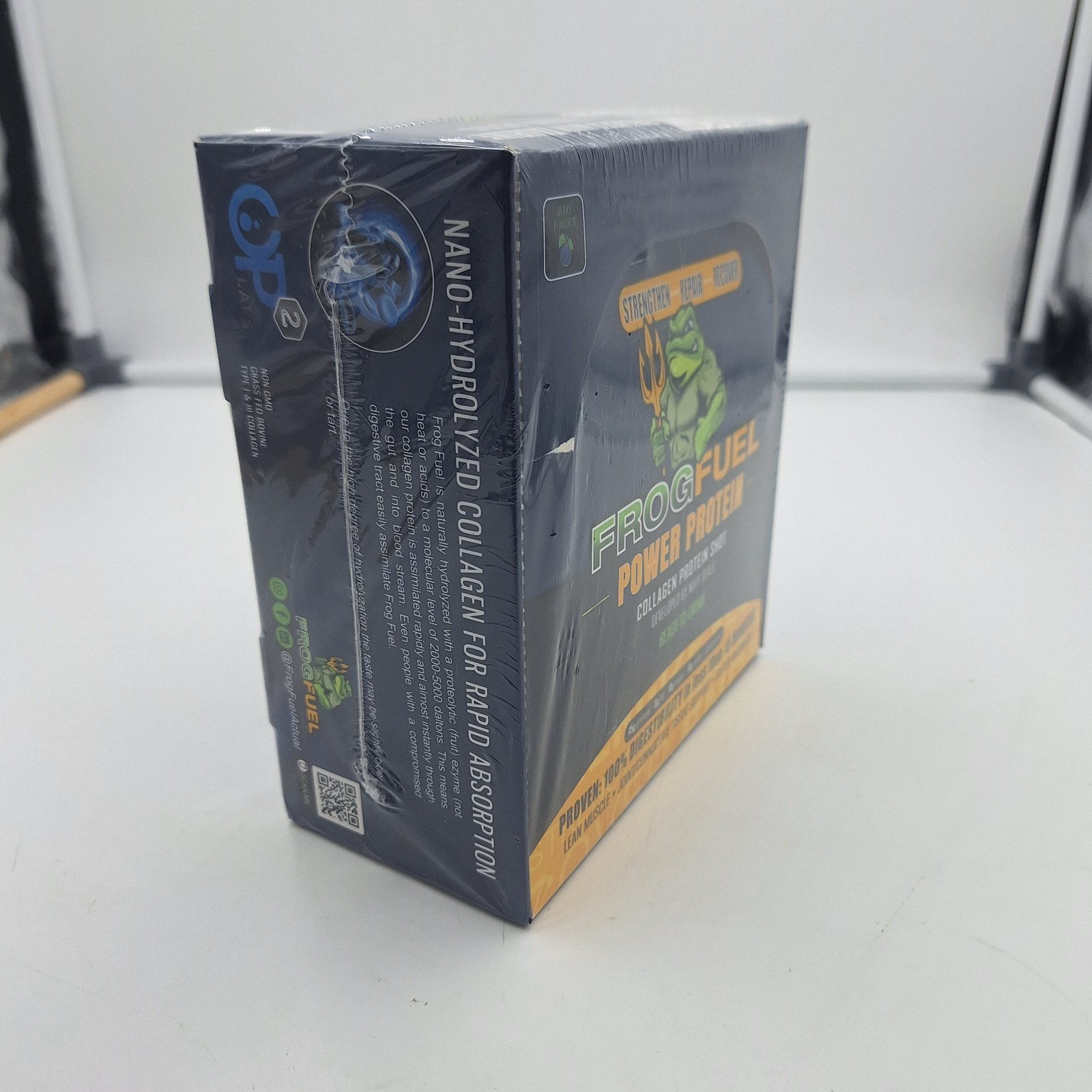 Frog Fuel Power Protein Collagen 24 Shots New EXP 1/2027
