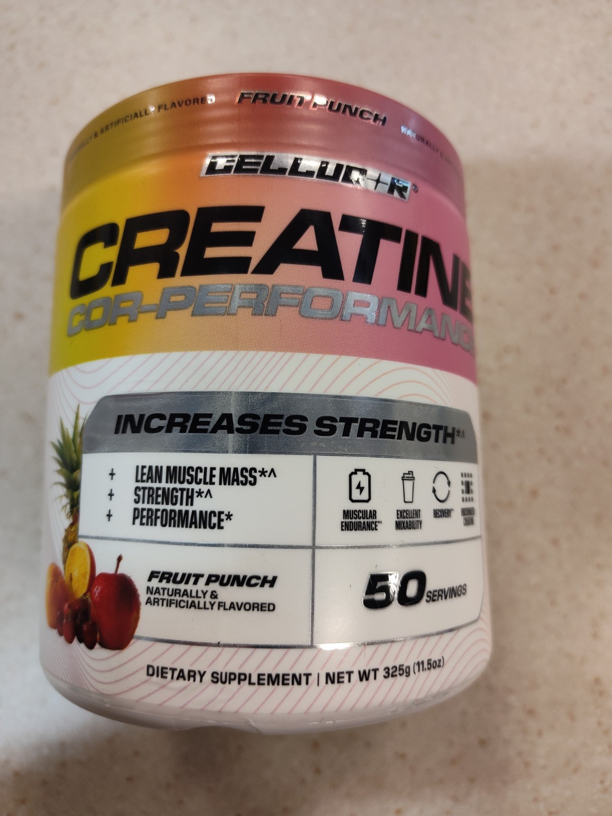 Cellucor Cor-Performance Supplement Powder – Fruit Punch – 11.5oz EXP:03/2027