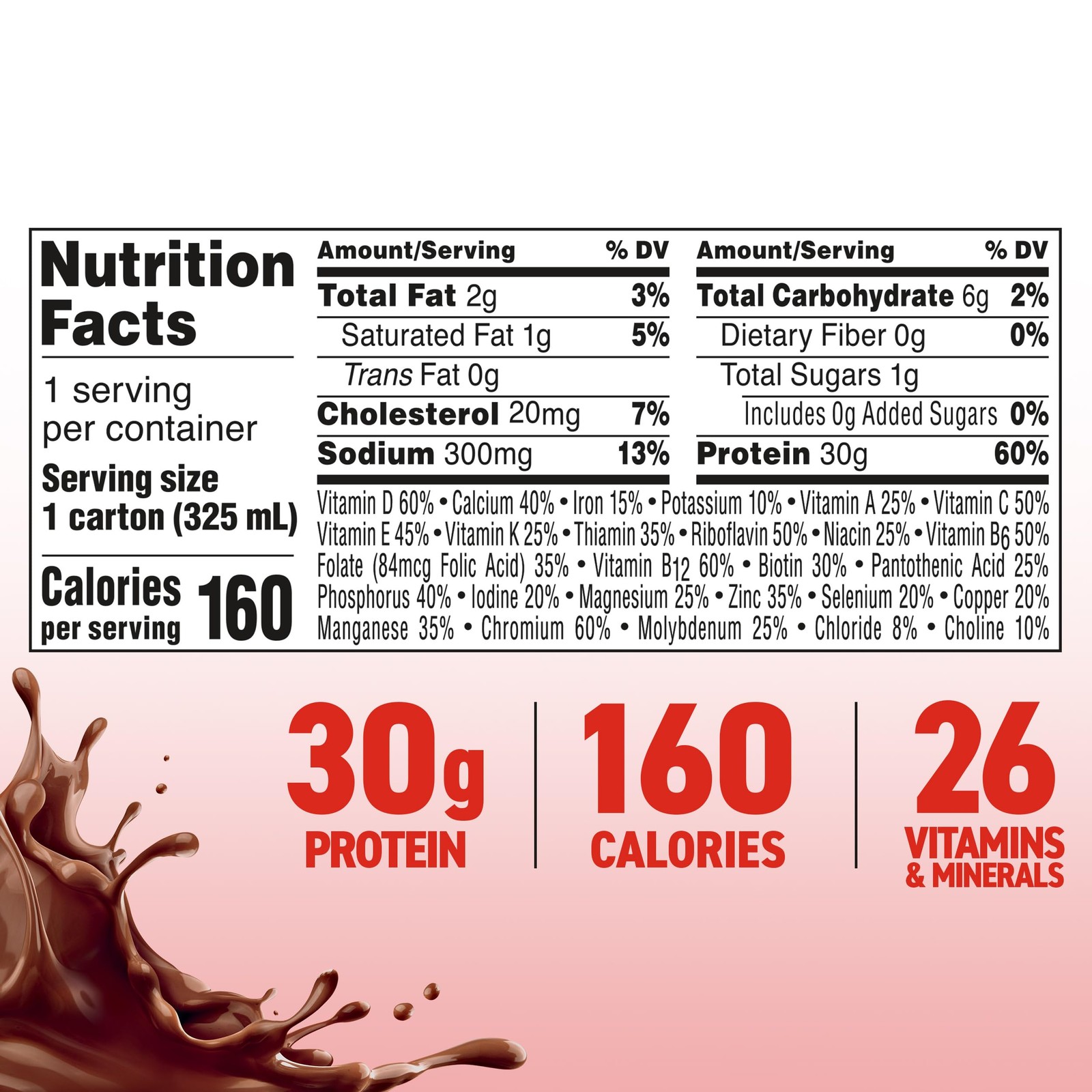 Boost Max Protein Shakes Ready To Drink – 30G High Protein Shake – Chocolate