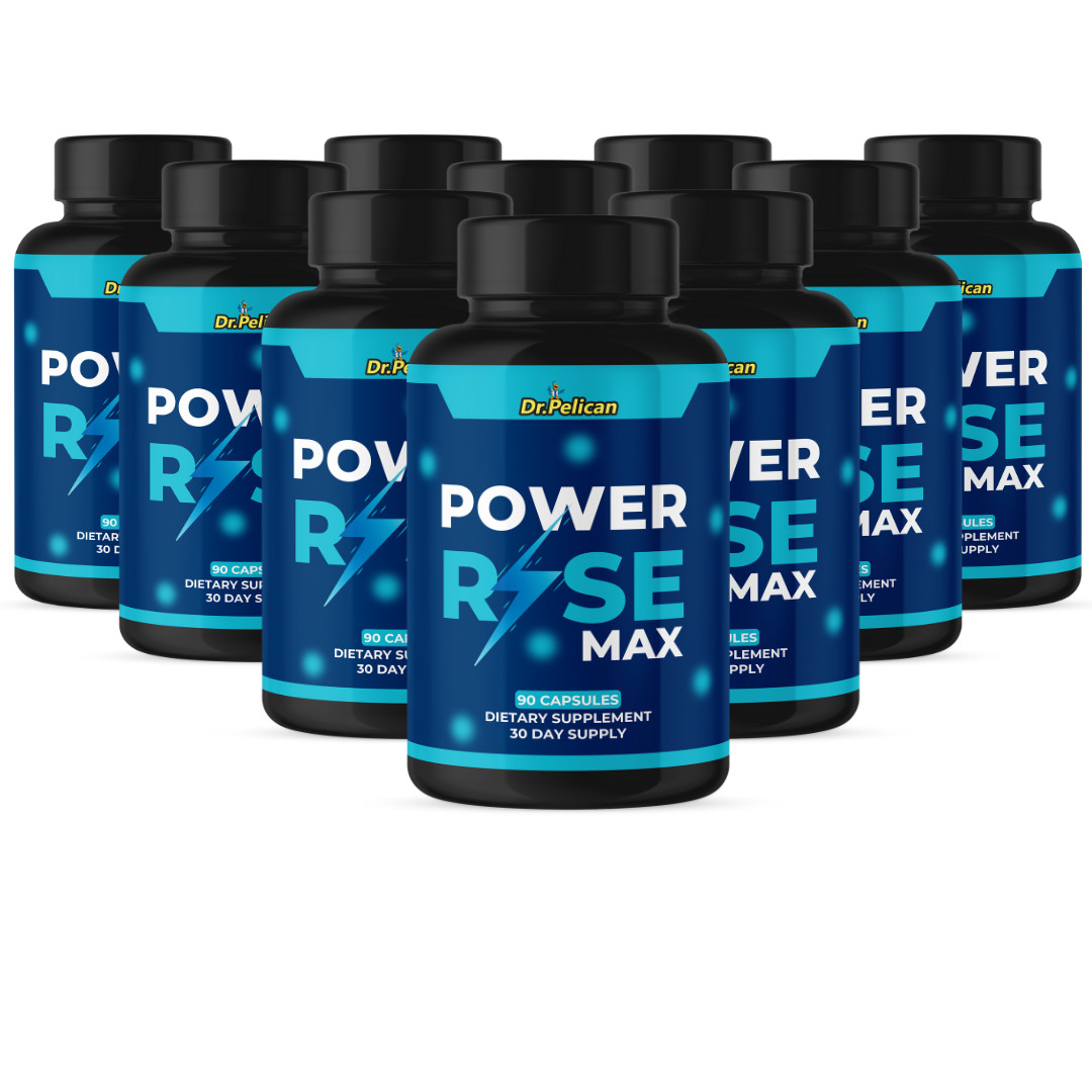 Power Rise Max- Bodybuilding & Men’s Health Support- 10 Bottles- 900 Capsules