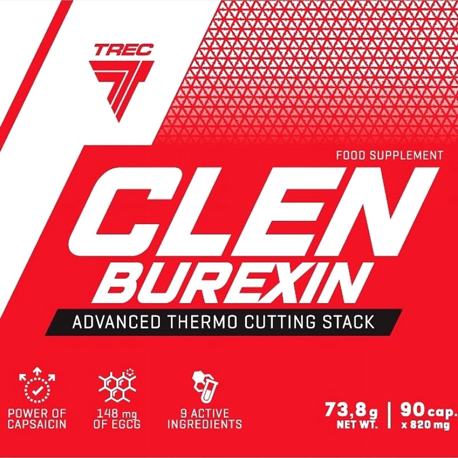 TREC NUTRITION CLENBUREXIN – Legendary Thermogenic Fat Burner – Weight Loss