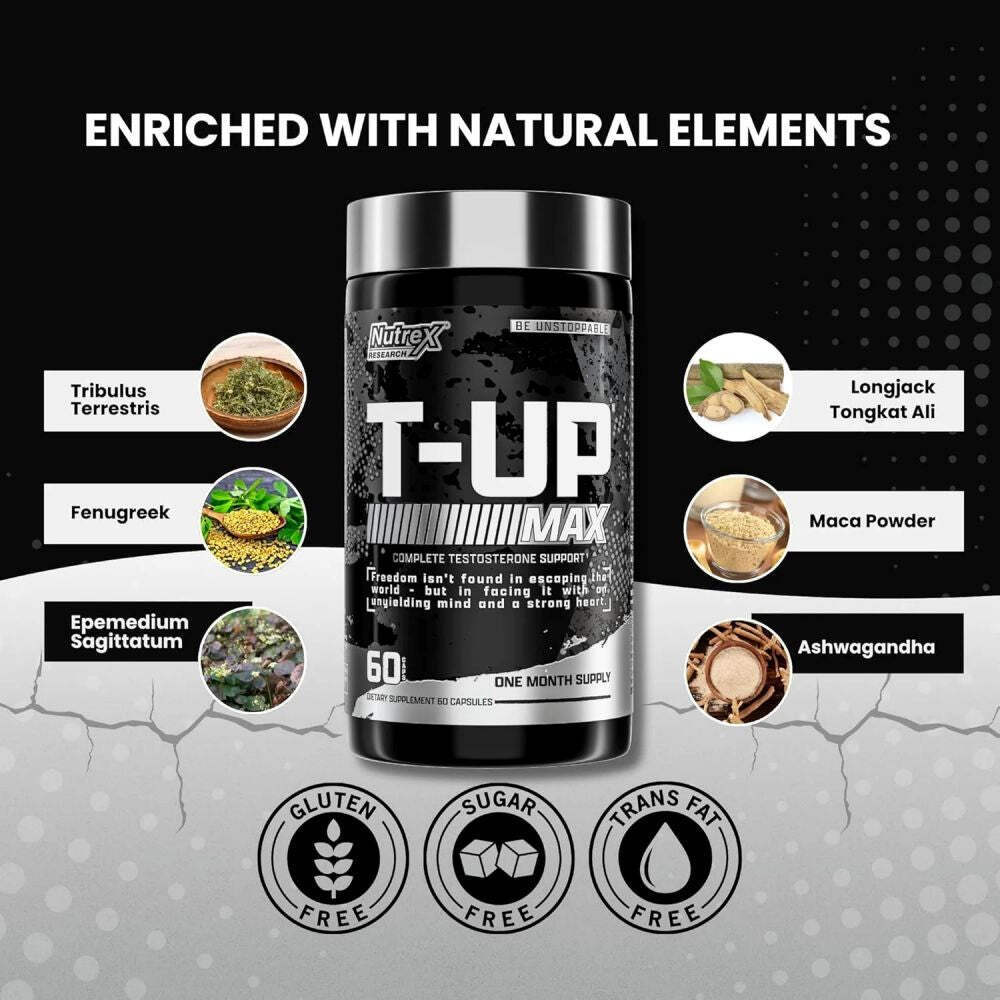 Nutrex T-UP Max Test Booster 60 Capsules