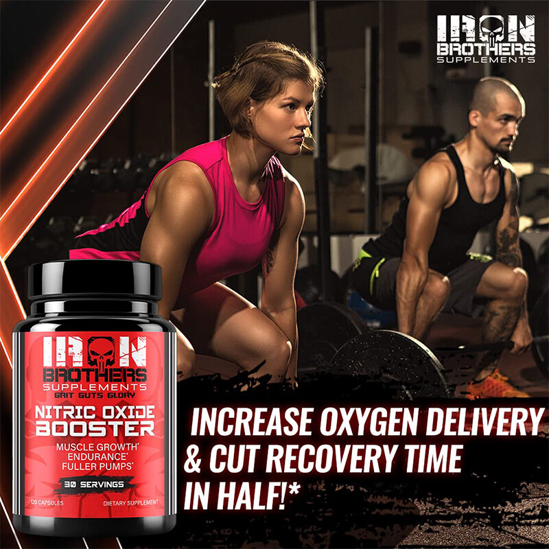 Nitric Oxide Booster – Increases Oxygen Delivery And Improves Blood Circulation
