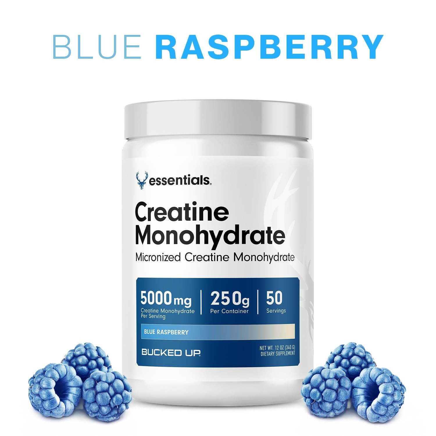 Blue Rasberry Creatine for Women and Men – Easy to Mix Vegetarian – Flavored …