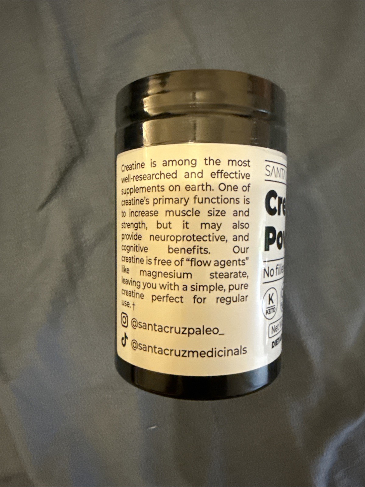 Santa Cruz Paleo Creatine Powder