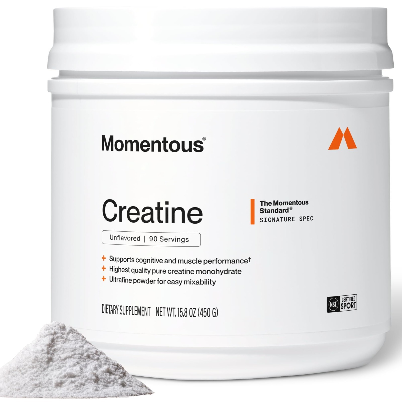Creatine Monohydrate Powder – Supports Strength & Lean Muscle – NSF Certified –