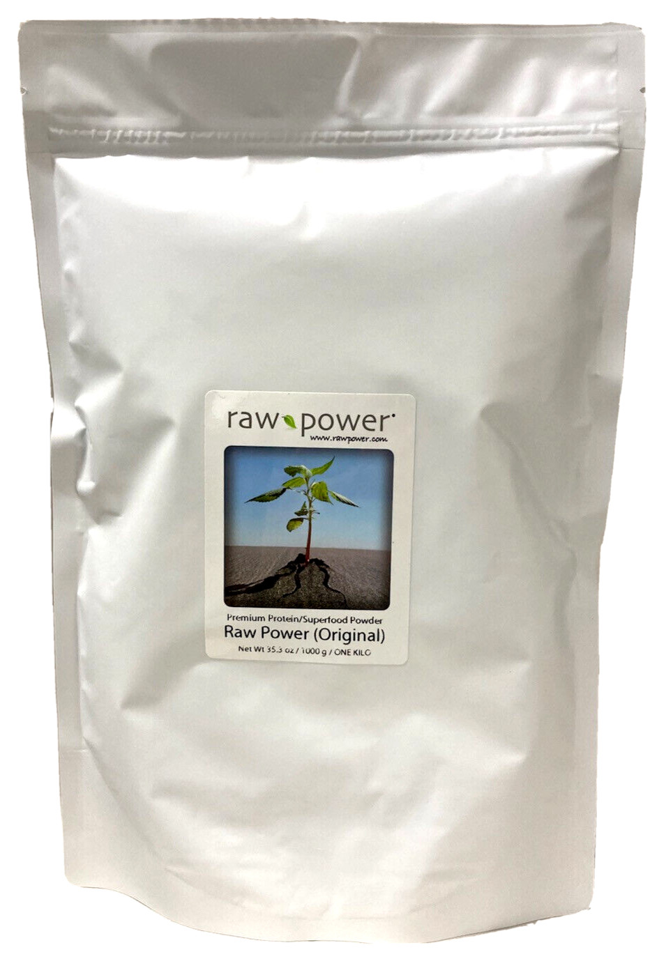 Raw Power Protein (Original) KILO/2.2 lb, Premium Protein/Superfood Powder Blend