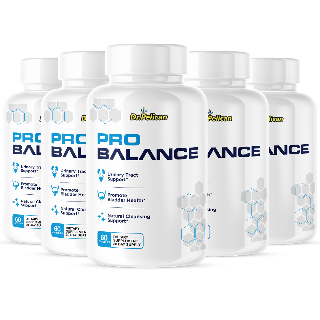 Pro Balance- Prostate Support- 5 Bottles- 300 Capsules