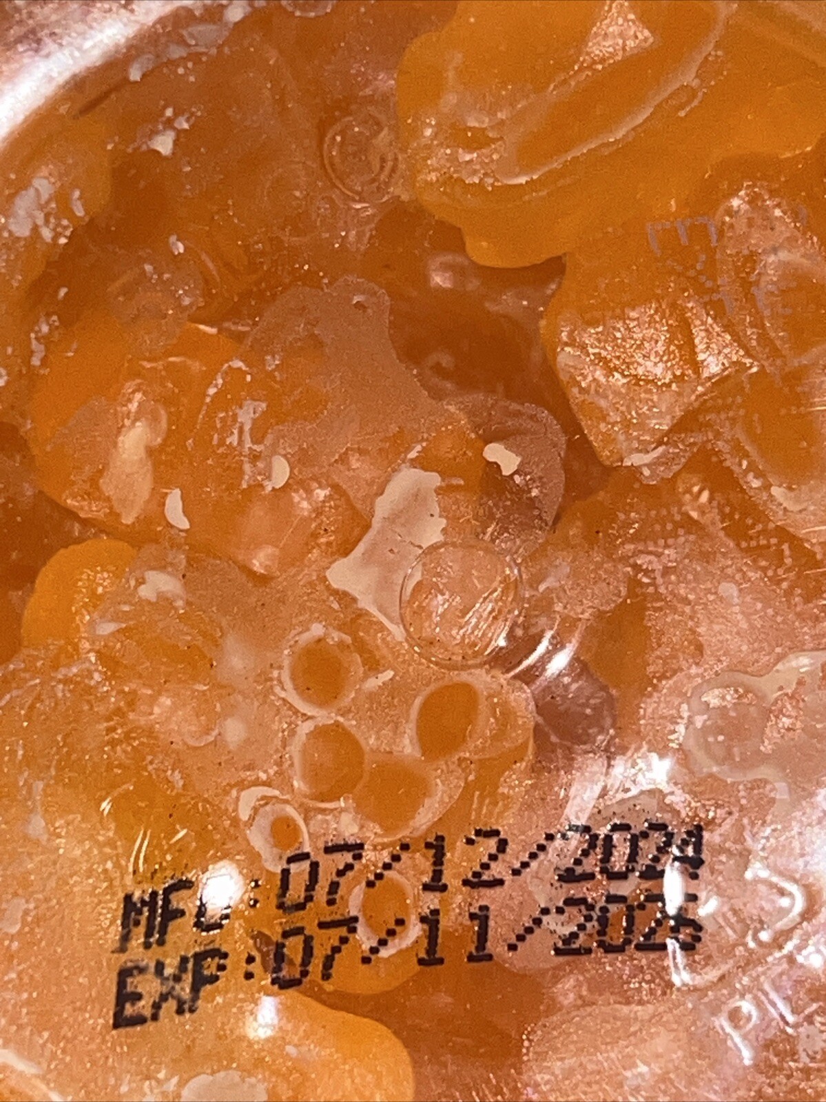 Magnesium Glycinate Gummies Orange 120 Gummies High Absorption, Diet Sup 600mg