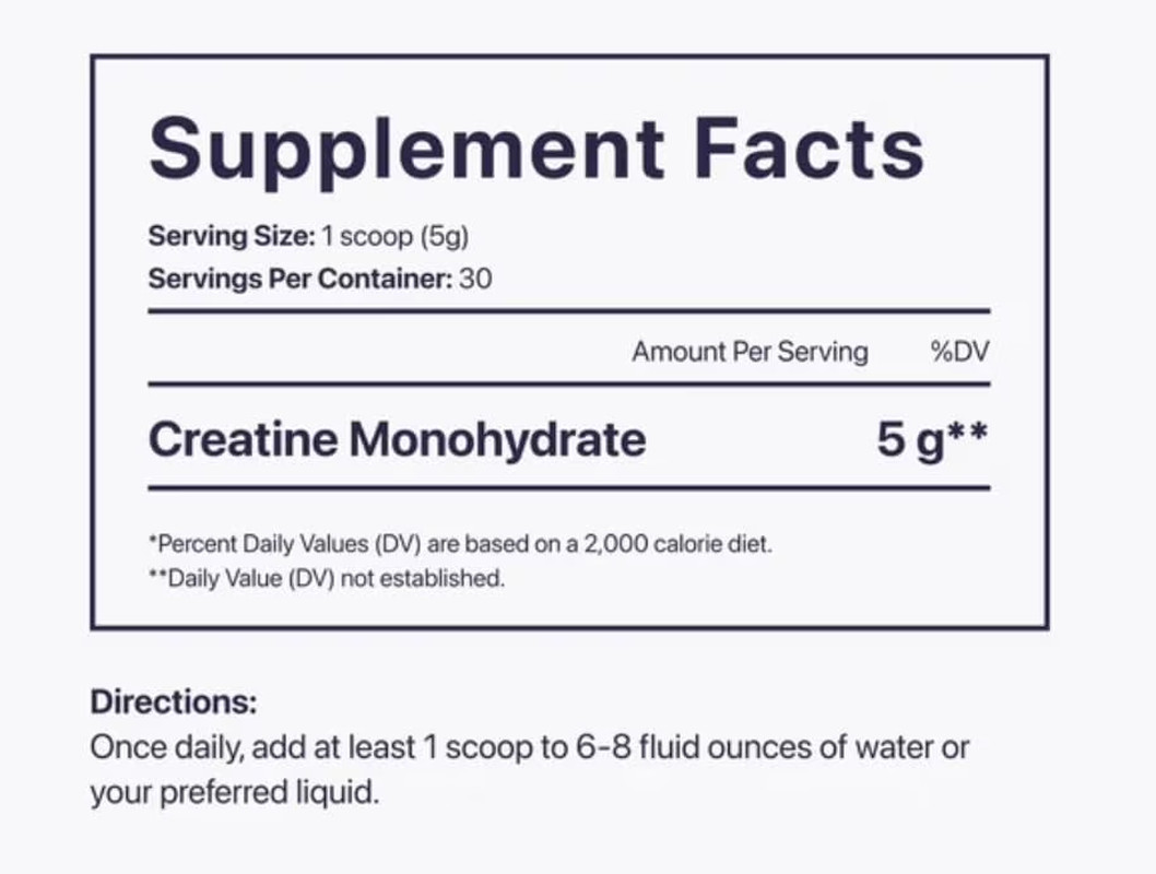 Beam Creatine Powder – Micronized, Third Party Tested Monohydrate for Strength &