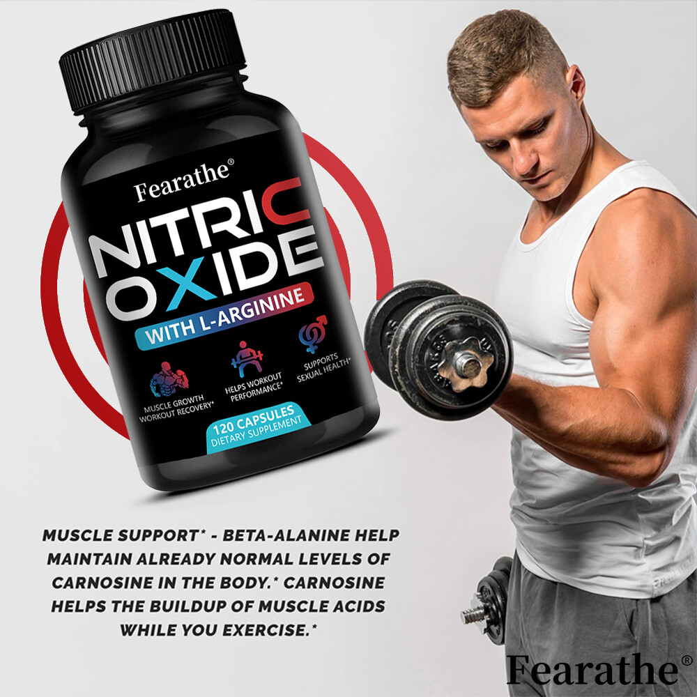 Nitric Oxide Supplement, Nitric Oxide Booster for Heart, Circulation, Immune