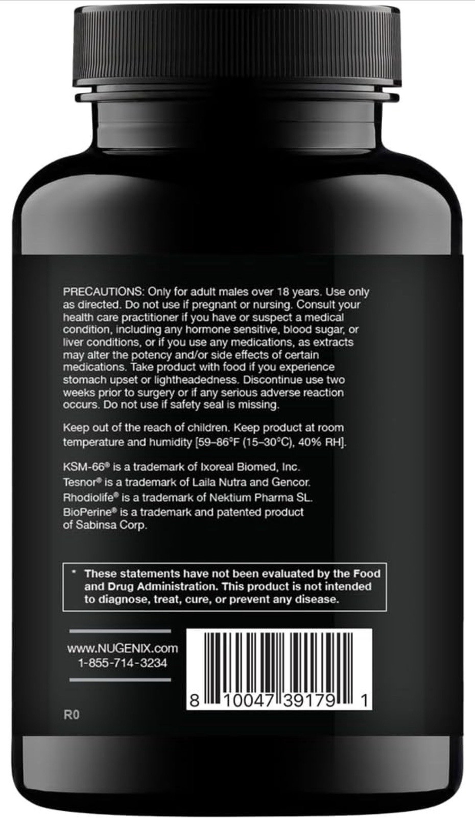 Nugenix Maxx 120 Caps Ultra Premium Hardcore Testosterone Booster