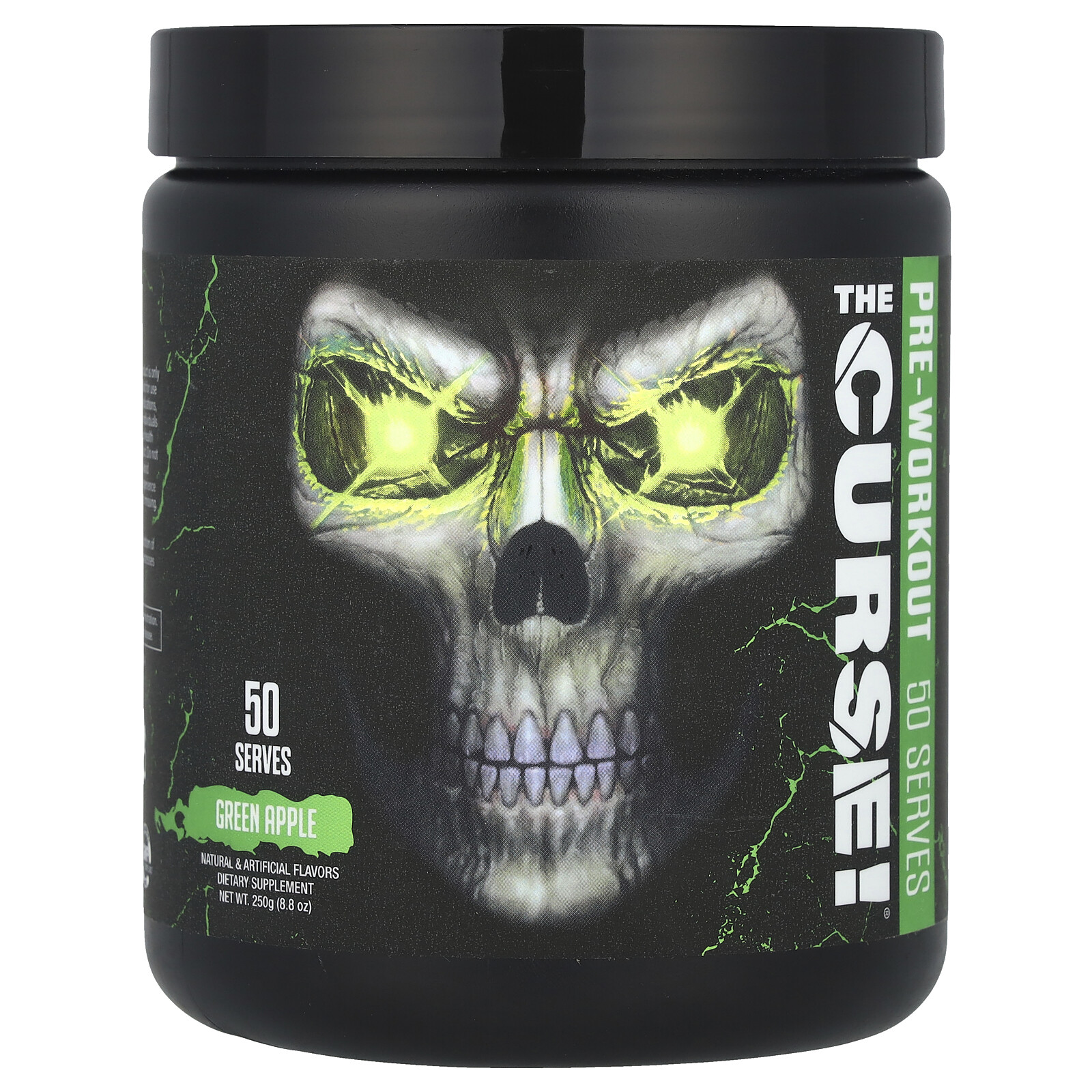 The Curse!® Pre-Workout, Green Apple, 8.8 oz (250 g)