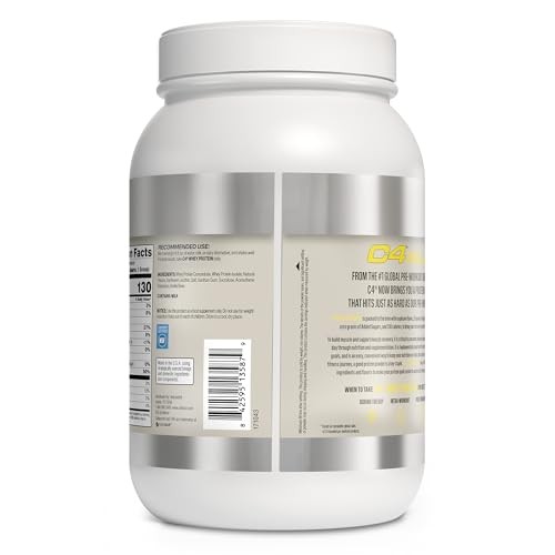 Cellucor C4 Whey Protein Powder Vanilla Bean – 25G Protein 0G Added Sugar 130