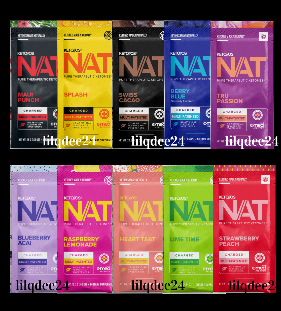 🔥 Pruvit Keto OS NAT Ketones Pick Your 10 pack ⚡️Trusted Seller Exp 2025