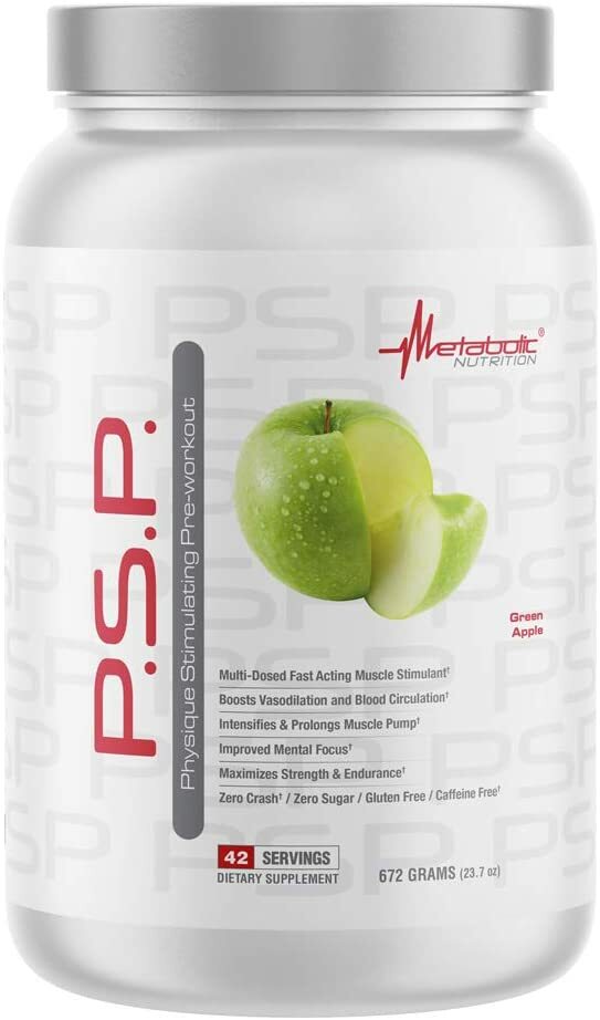 PREWORKOUT-Physique Stimulating PreWorkout-No Sugar-No Caffeine-MUSCLE STIMULANT