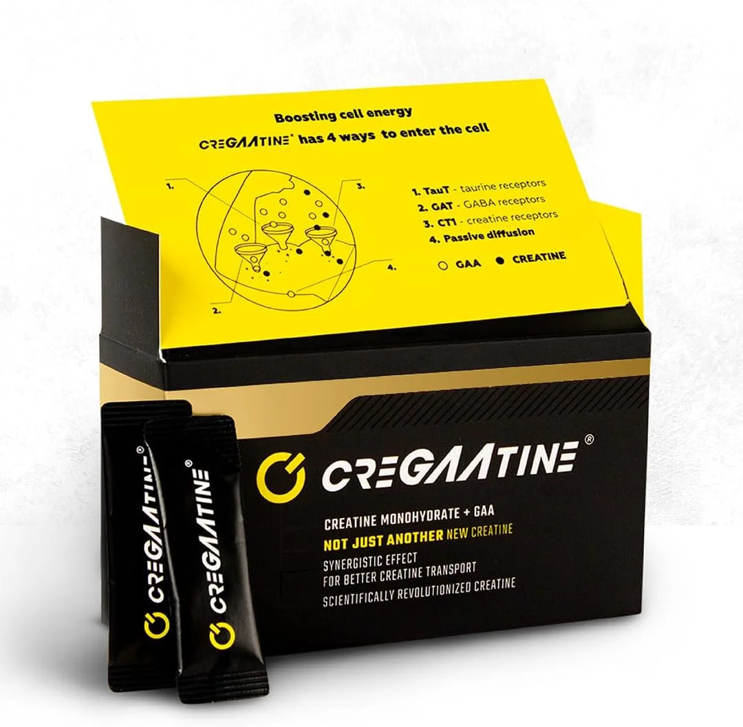 CreGAAtine Micronized Creatine Monohydrate + GAA | Increase Strength No Water…