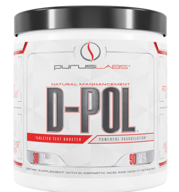 Purus Labs D-POL – Build Lean Muscle & Strength – 90 Tablets – Original Formula!