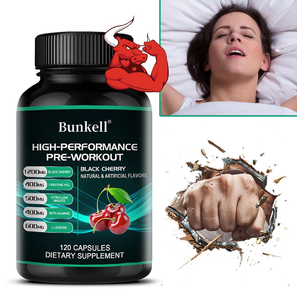 BlackCherryExtractCapsules-Increase strength and promote recovery after training