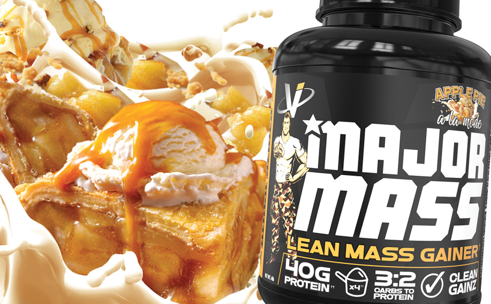 Major Mass™ Lean Mass Gainer Protein – Apple Pie