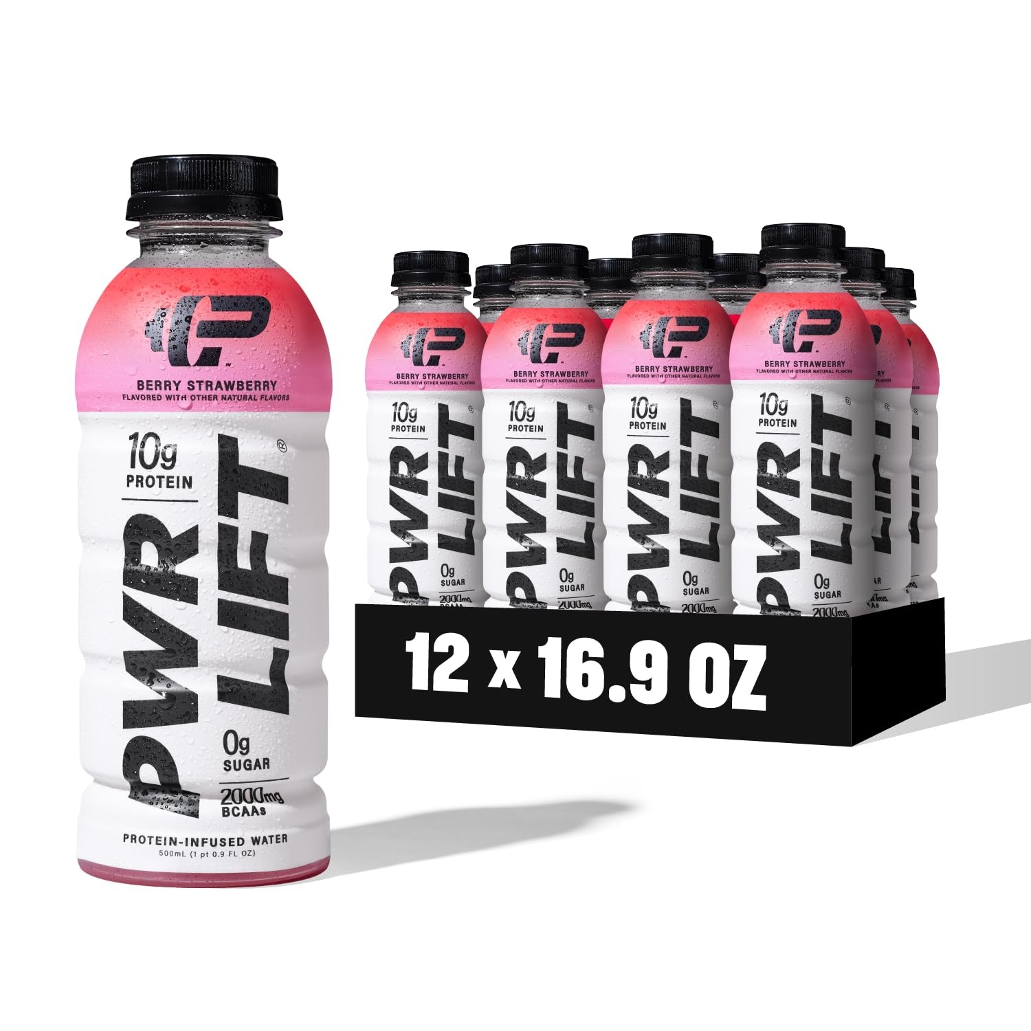 Whey Protein Water Sports Drink by | Berry Strawberry | Keto, Vitamin B, Elec…