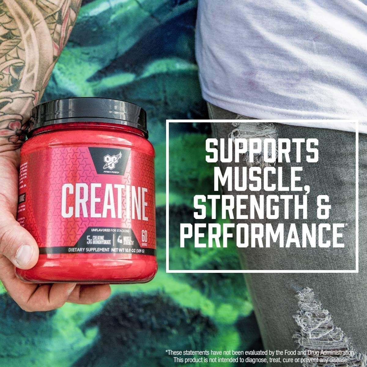 Pure Micronized Creatine Powder for Muscle Building