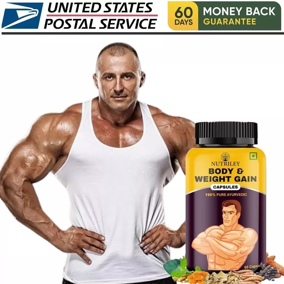 BODYBUILDER MASS GAINER CAPSULE FOR MUSCLE & WEIGHT GAIN 60 Caps USA