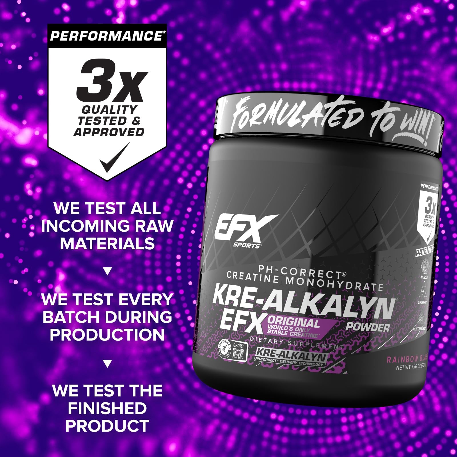 Kre-Alkalyn EFX Powder | pH Correct Creatine Monohydrate Powder Supplement | …