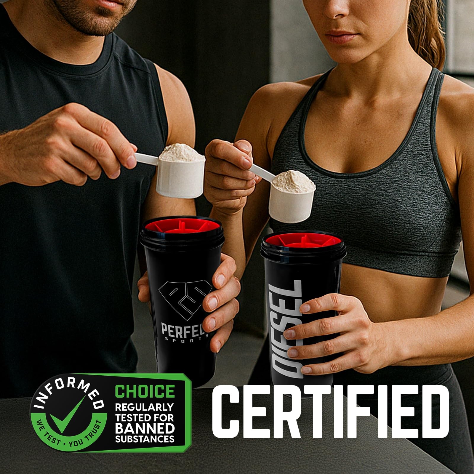 PERFECT SPORTS Diesel 100% New Zealand Whey Protein Isolate | Stevia Sweetene…