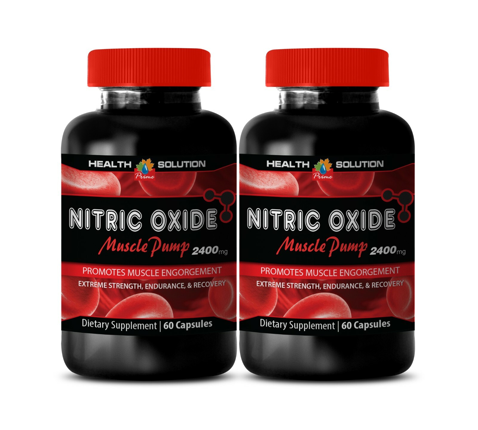 Bodybuilding supplement NITRIC OXIDE MUSCLE PUMP 2400 Increases blood flow 2B