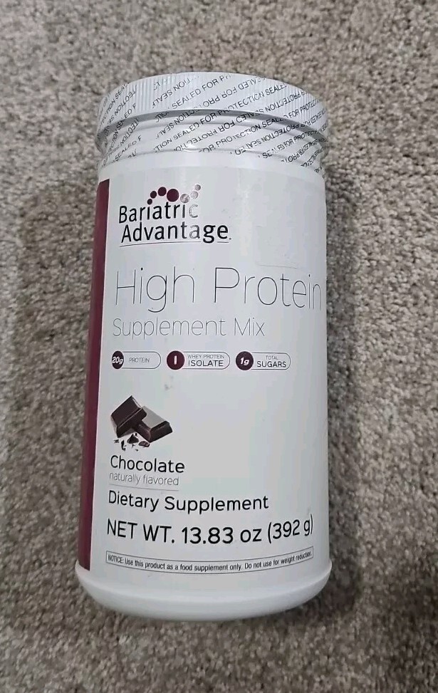 Bariatric Advantage High Protein Supplement Mix 20 Grams Whey Protein Isolate…