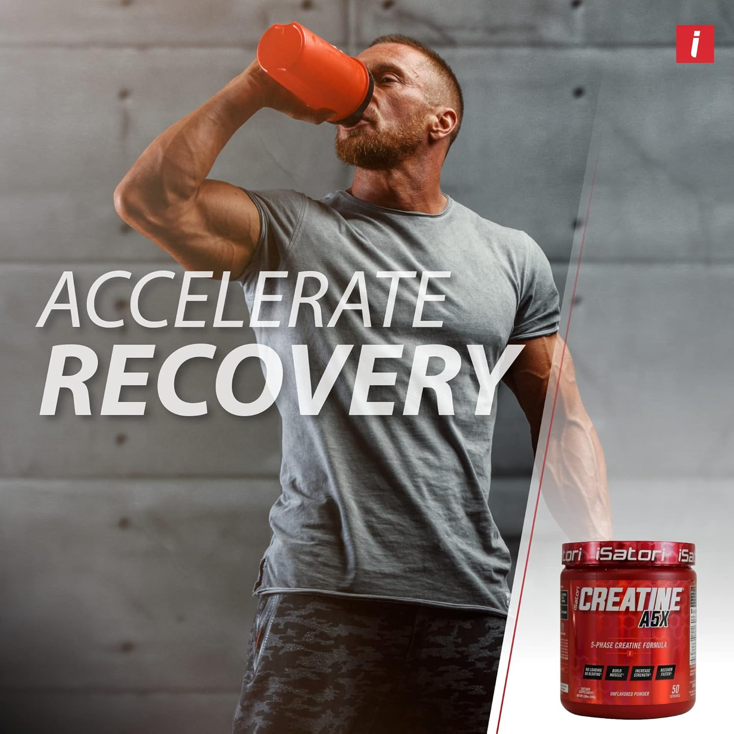 Creatine A5X with Creatine Monohydrate & Betaine Anhydrous for Muscle Growth, St