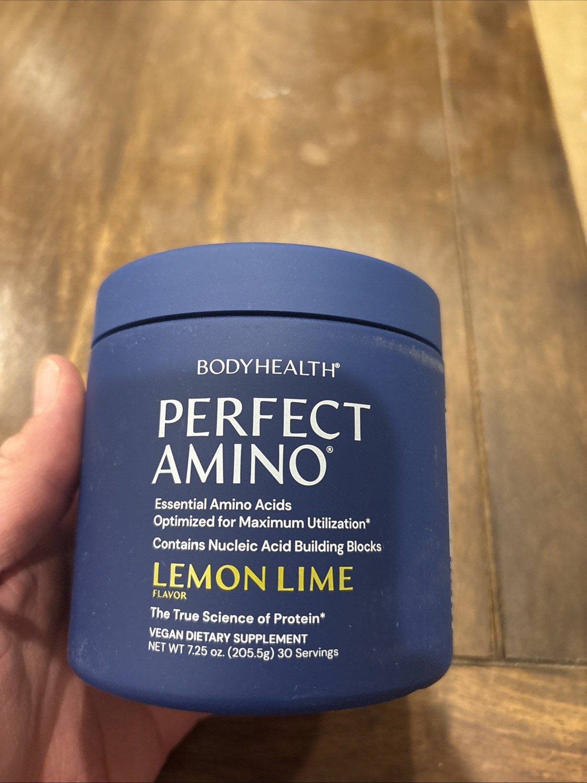 BodyHealth Perfect Amino, Essential Amino Acids Powder Lemon Lime, 7.25 oz