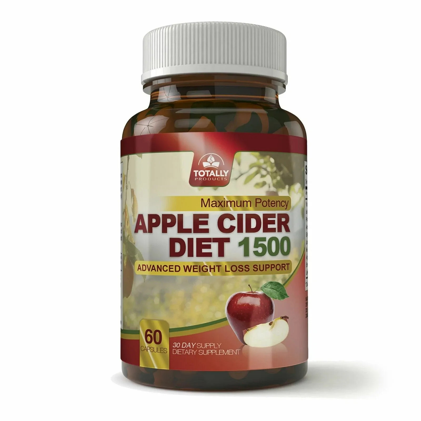 Amino Acids BCAA Muscle Support Supplement Apple Cider Vinegar Weight Management