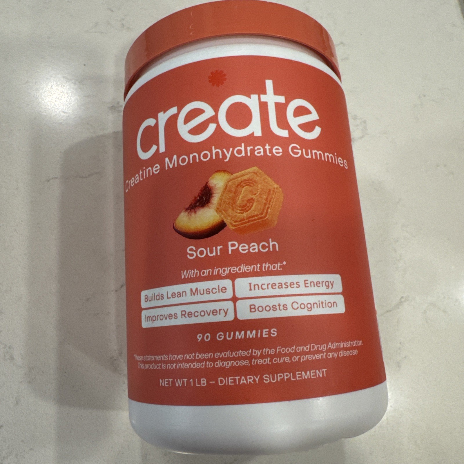 Create Creatine Gummies for Strength, Focus & Endurance, For Men & Women | 90 Ct