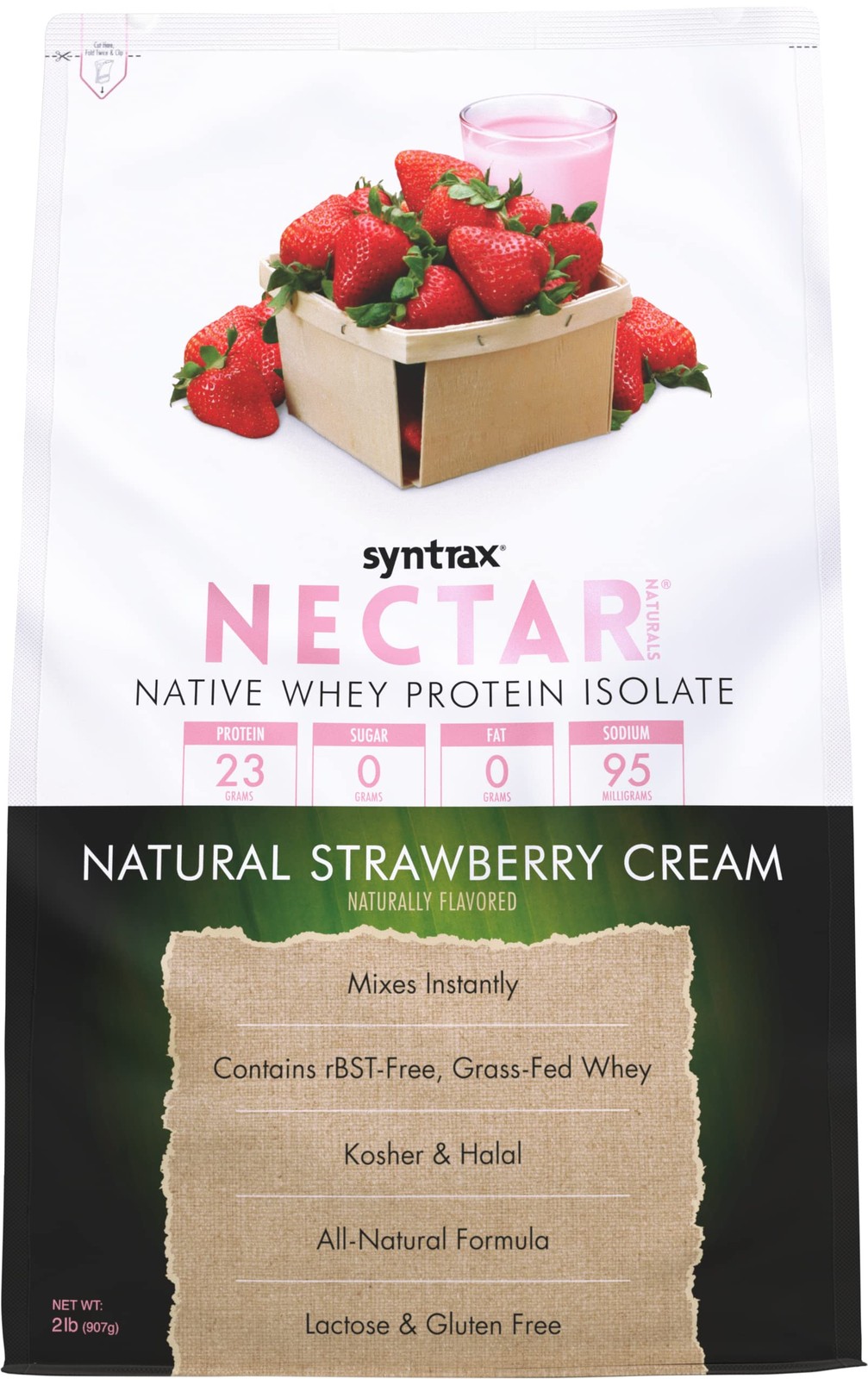 Syntrax Nectar Naturals, All Natural Whey Protein Isolate, Smooth Juicy, Nat…