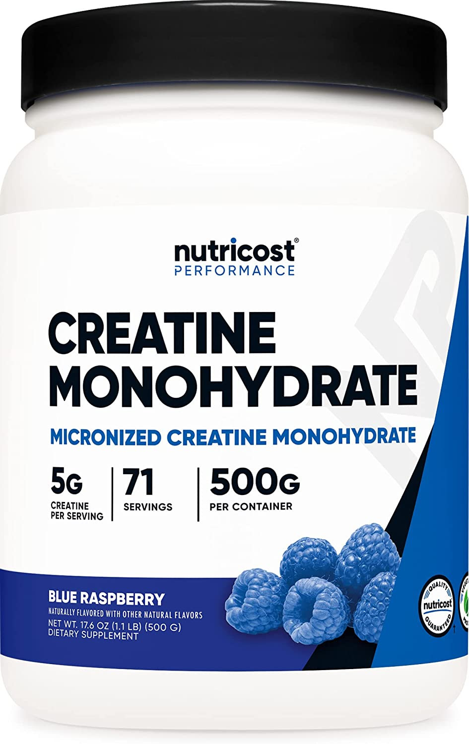 Nutricost Creatine Monohydrate Micronized Powder 5G Per Serv Micronized Creatine