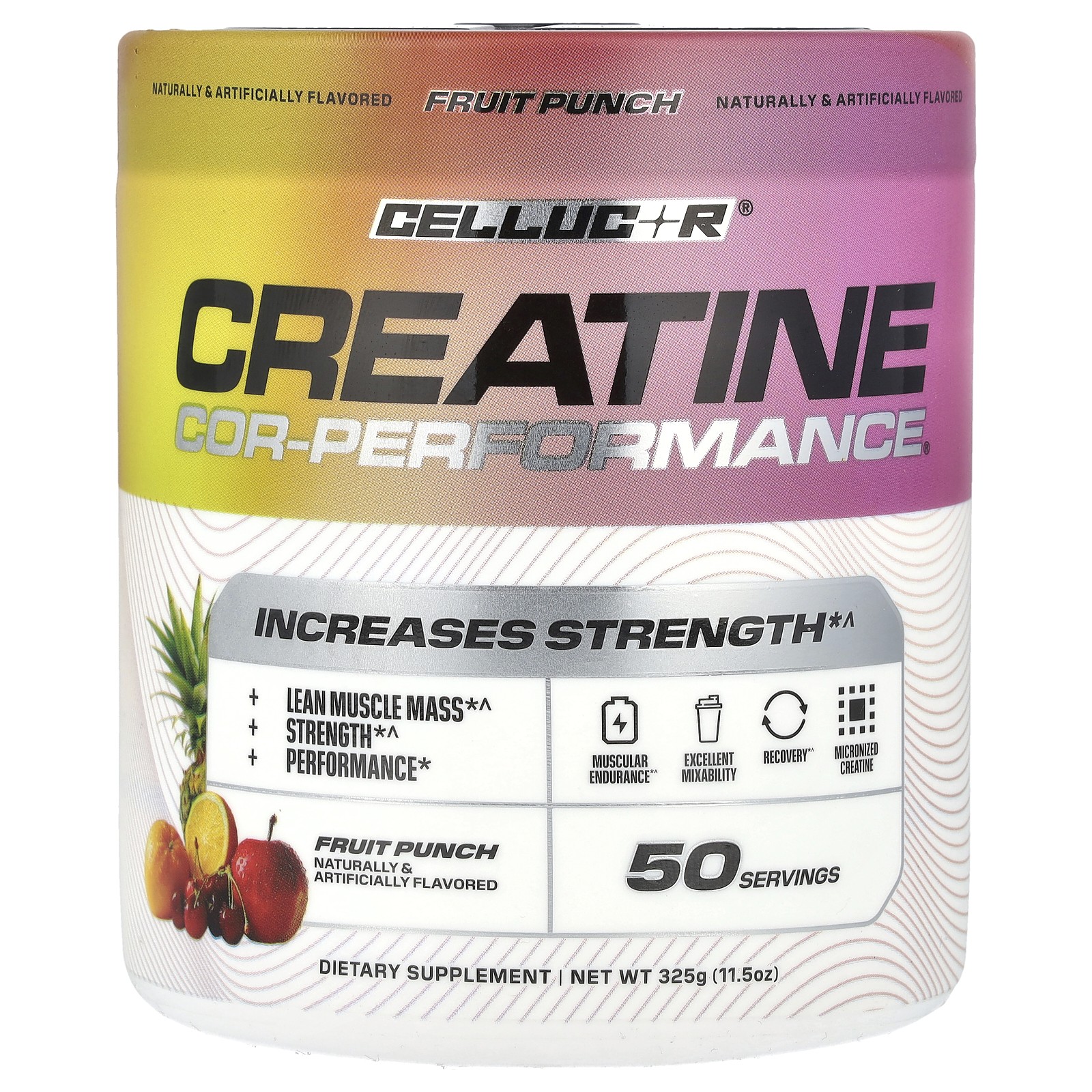 Creatine COR-Performance®, Fruit Punch, 11.5 oz (325 g)