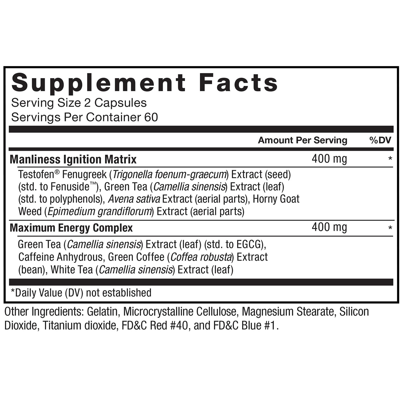 Force Factor Test X180 Ignite 120Ct 2-Pack 240 Count