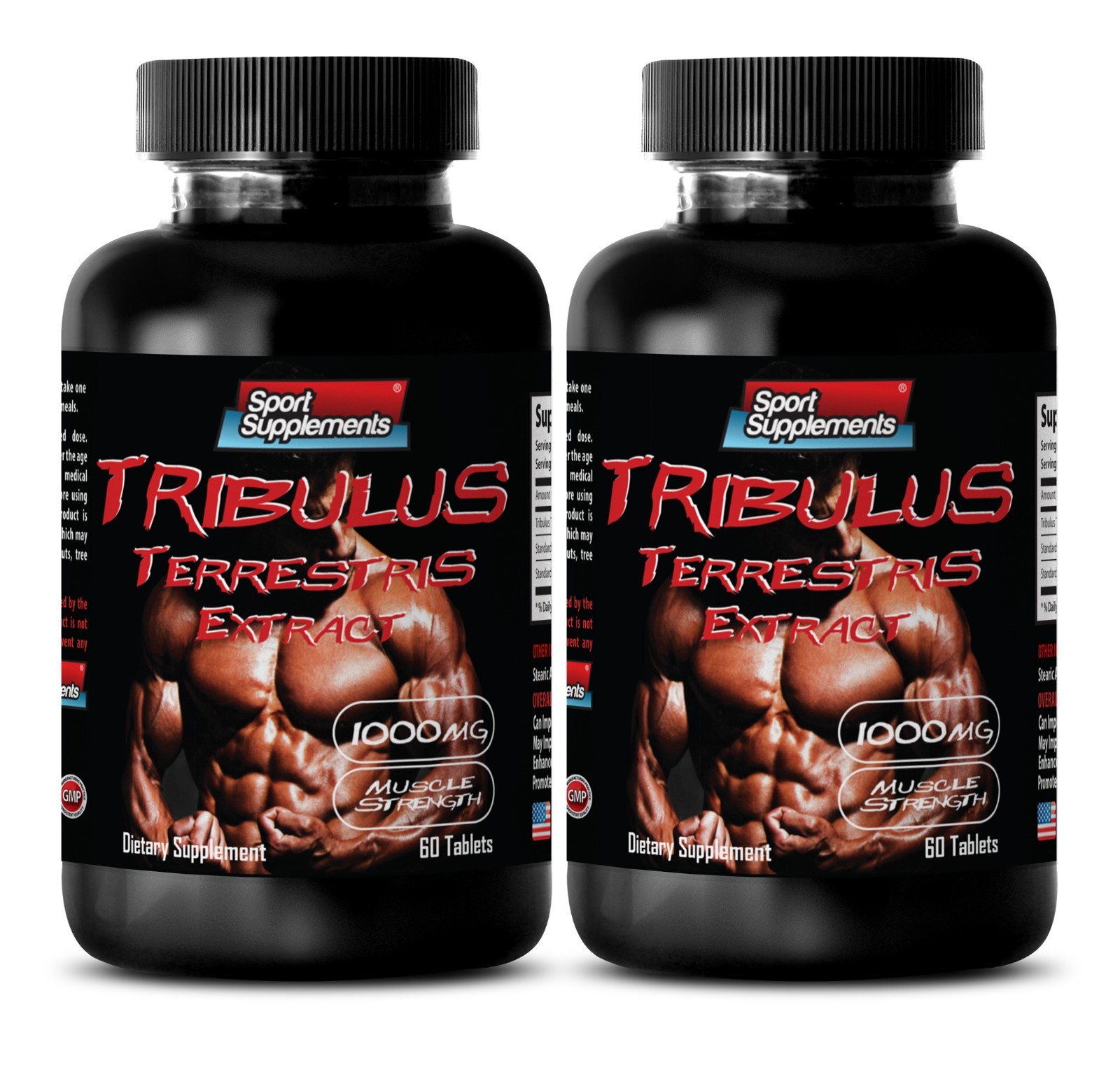 Saponins Extract – Tribulus Terrestris 1000mg – Enhancement Pills 2B 120Tab