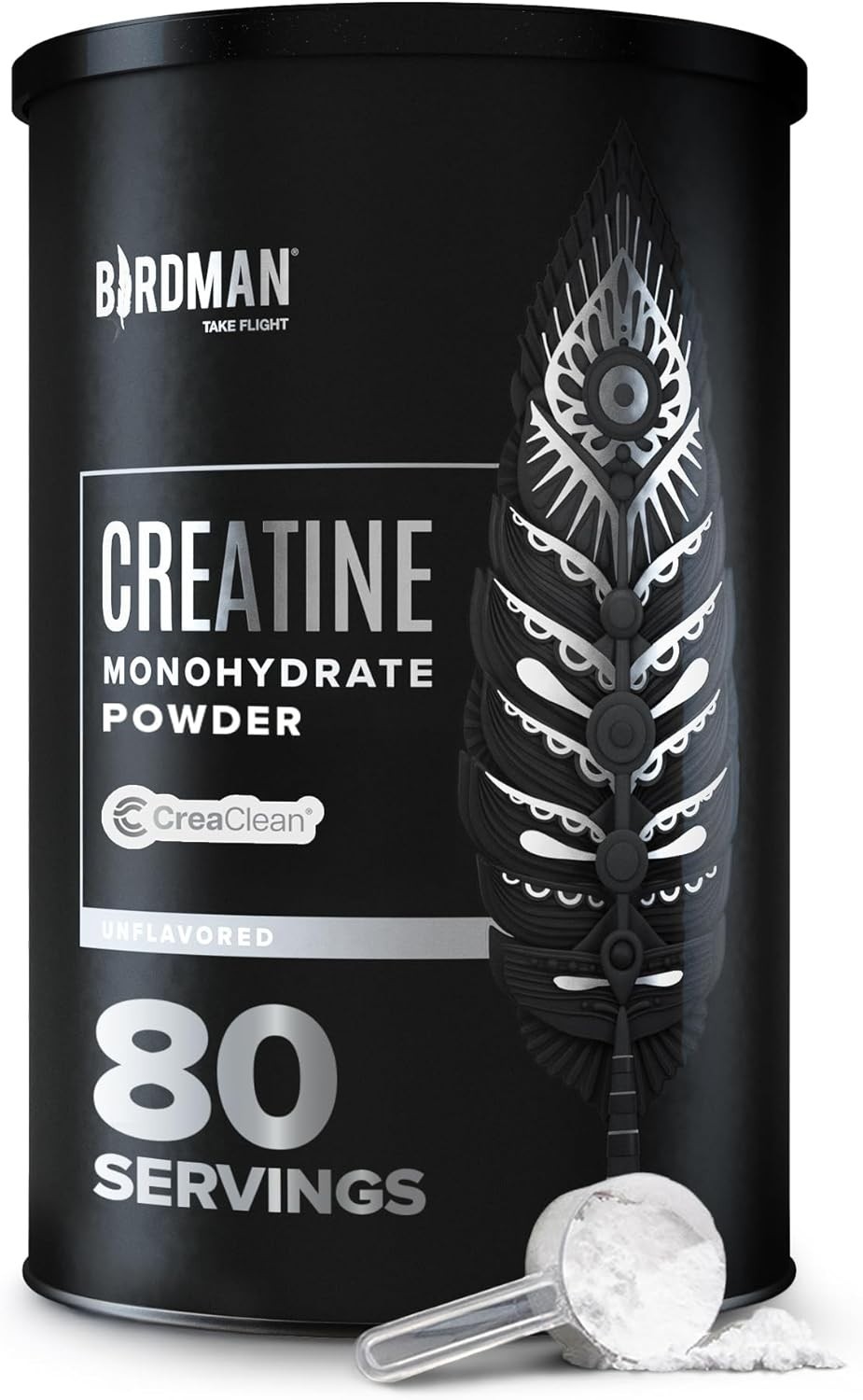 80 Servings of Unflavored Micronized Creatine | Enhance Performance & Recovery