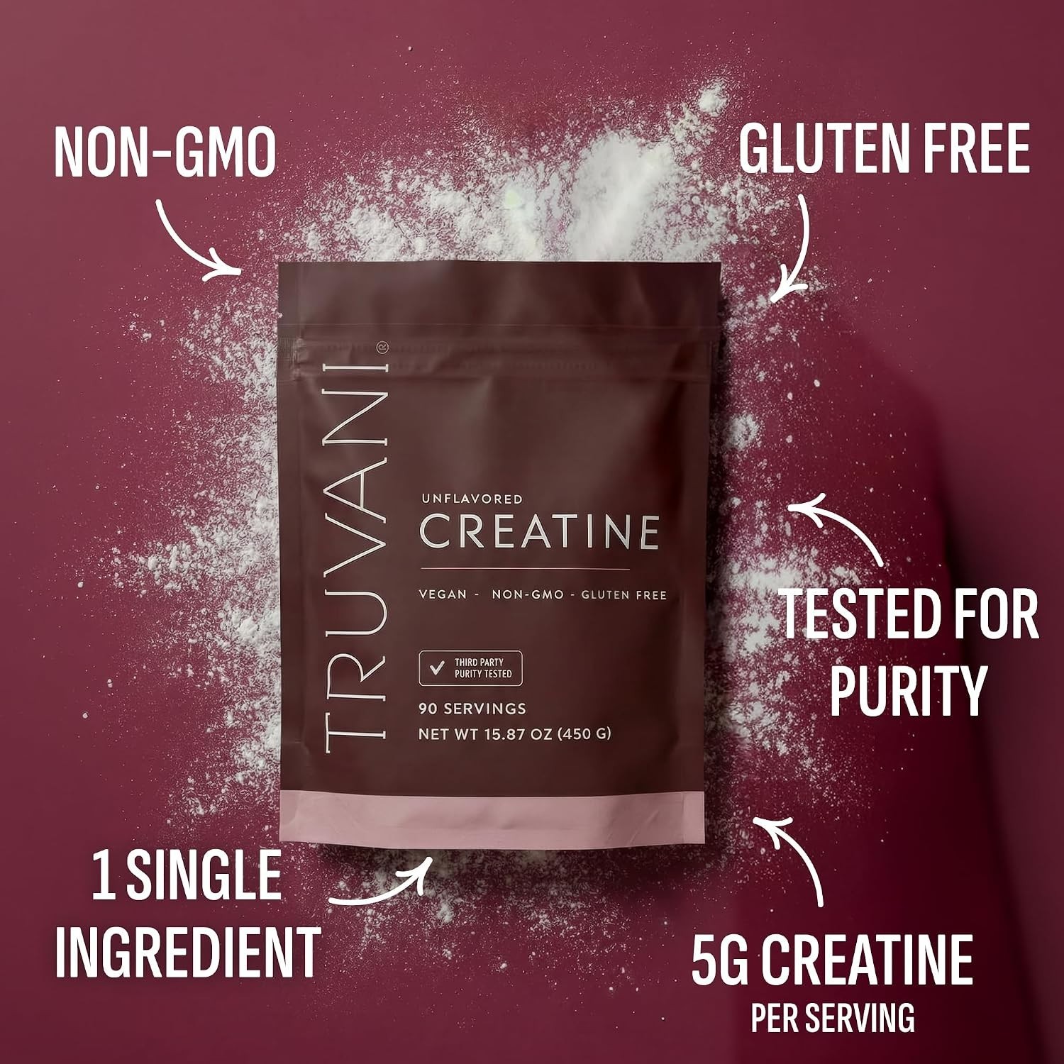 Creatine Monohydrate Powder | 90 Servings