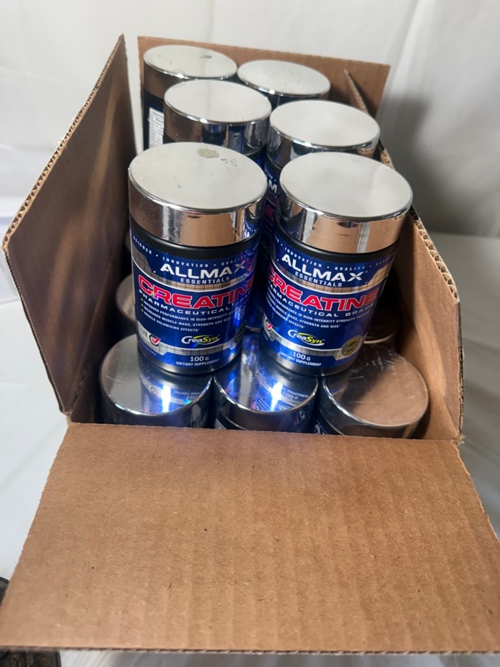 Allmax Nutrition Creatine 100 Grams 2 bottles