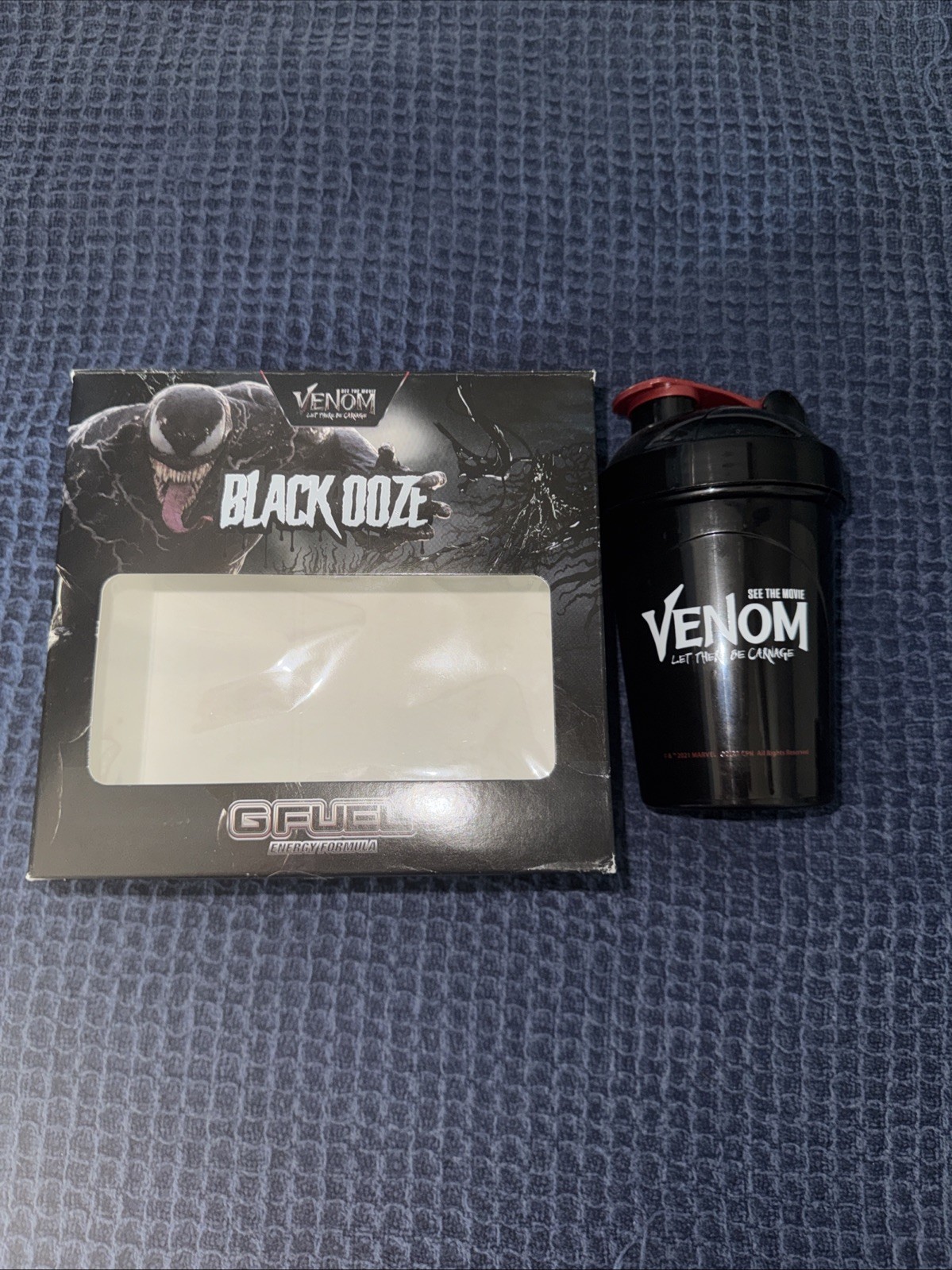 Venom Let there be carnage Black Ooze Gfuel collectors box