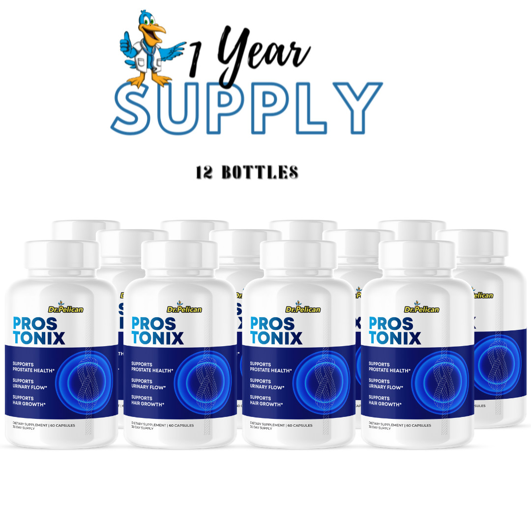 Prostonix – Support Supplement for Men – Urinary & Bladder Health-12 Bottles