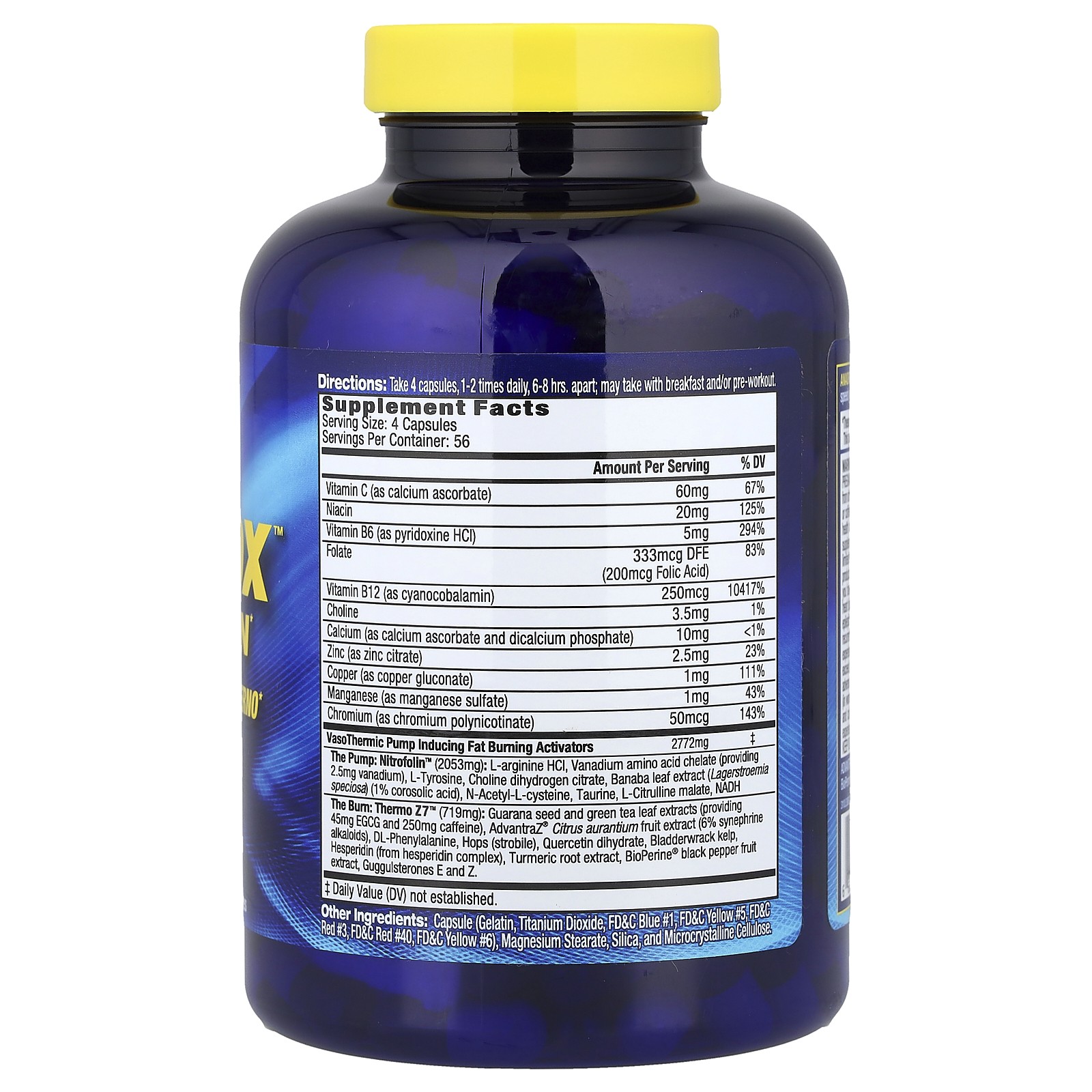 Anadrox Pump & Burn, 224 Capsules