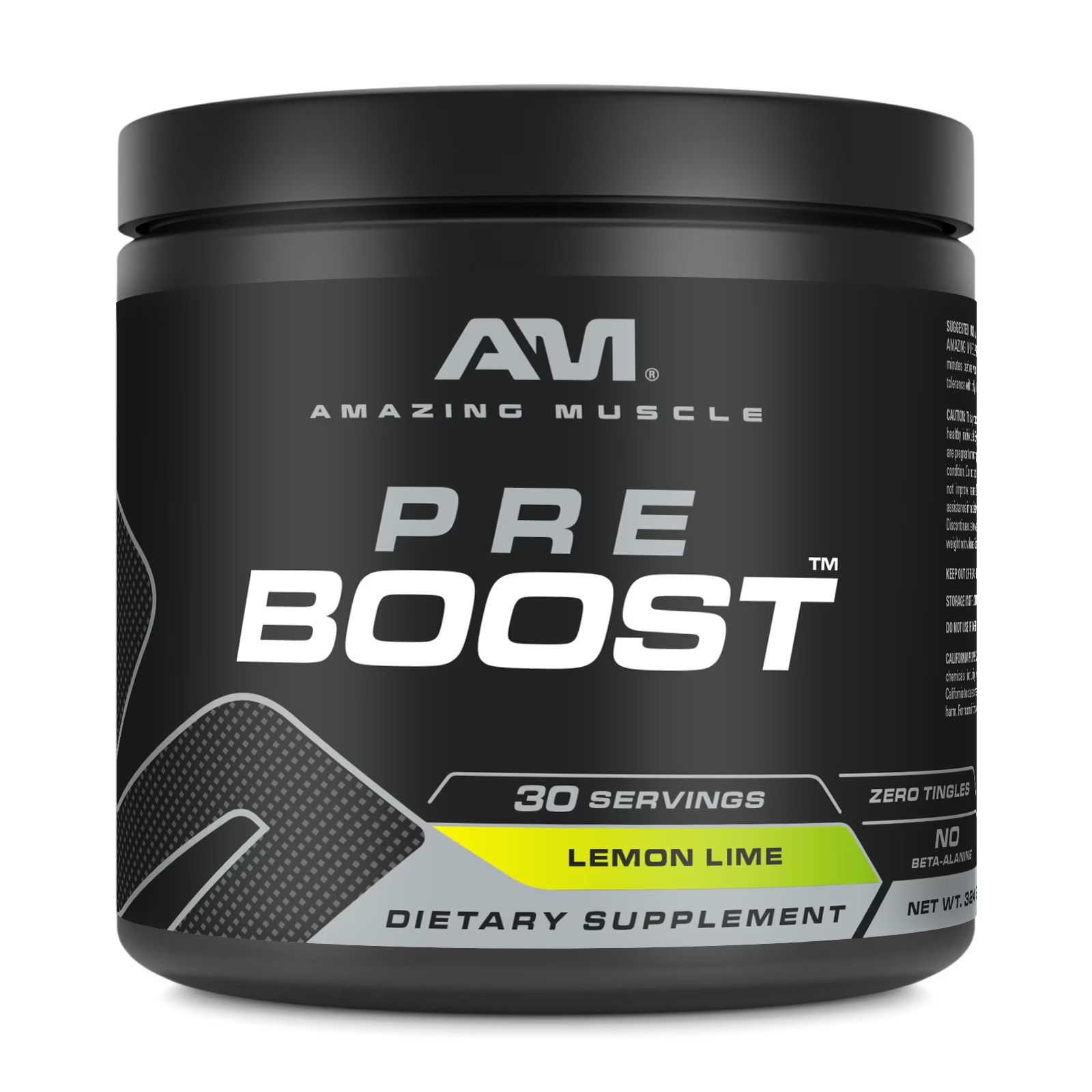 Pre Boost 324 Grams Powder Natural Lemon Lime Flavor Supplement | 30 Servings |