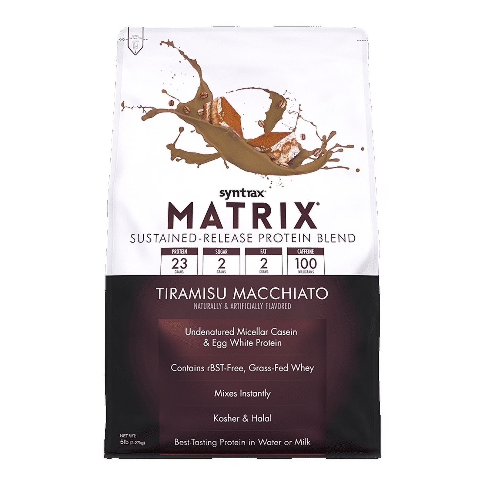 Matrix Peanut Butter Cookie Sustained‑Release Protein Powder Blend 2 Lb with Rea